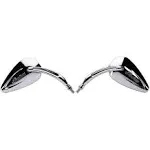 Indian Motorcycle Pinnacle Mirrors for Handlebars, Pair, Chrome, for Specific