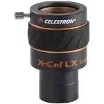 Celestron X-Cel LX 2x Barlow Lens 1.25in