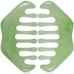 2pcs Massage Comb, Guasha Scraping Scalp Comb, Multi-Functional Handheld Head Massage Tool, Meridians Massager for Head Caring, Relaxation, Physical Therapy, Acupoint Treatment - Plastic Material