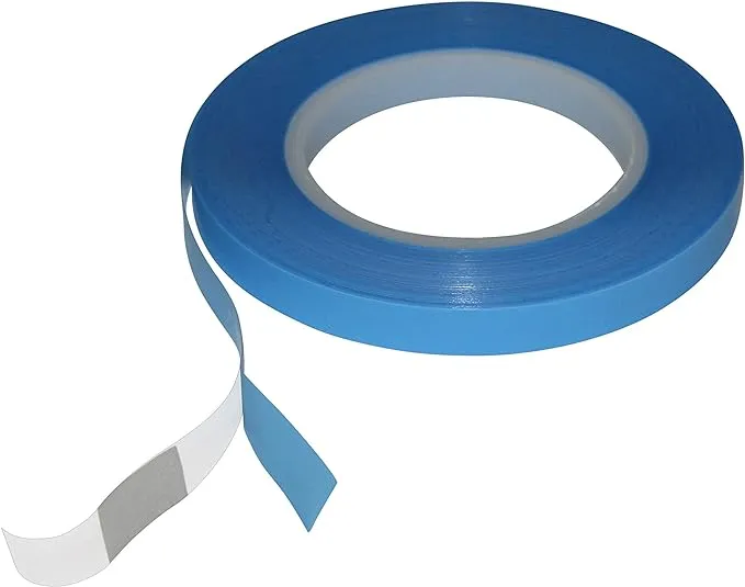 UHMW Polyethylene Transparent Film Slick Tape, 1/2 inch. X 36 yards