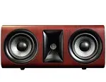 JBL - Studio 625C Dual 5.25" 2.5-Way Compression Driver Center Channel Loud Speaker (Each) - Wood