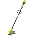 Ryobi ONE+ HP 18V Brushless 13 in. Cordless Battery String Trimmer with 4.0 Ah Battery and Charger