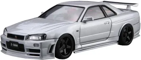 AOSHIMA The Model Car 1/24 Nismo Bnr34 Skyline Gt-R Z-Tune '04 Plastic Model