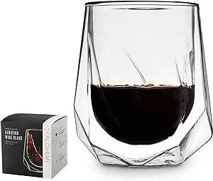 Alchemi Aerating Wine Tasting Glass Viski