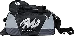 Motiv Ballistix Double Tote Bowling Bag- Covert Black