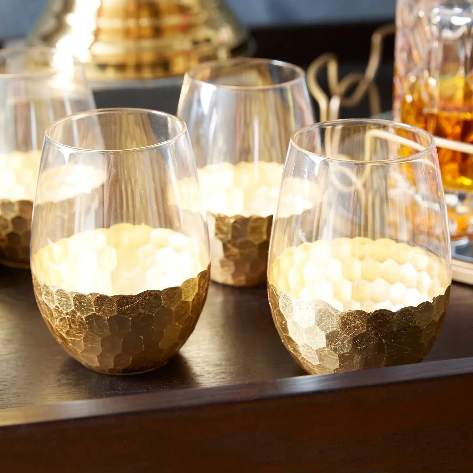 American Atelier Daphne Stemless Goblet Set of 6 - 18 oz.