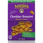 Annie's Homegrown Baked Snack Crackers, Cheddar Bunnies - 7.5 oz box