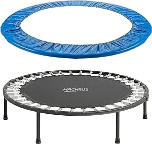 Upper Bounce - 40" Mini Round Foldable Replacement Trampoline Safety Pad (Spring Cover) for 6 Legs - Blue