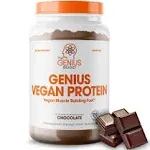 Genius Vegan Protein Plant Based Lean Muscle Building Protein Powder - The Genius Brand