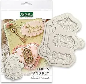 Locks And Key Silicone Mould