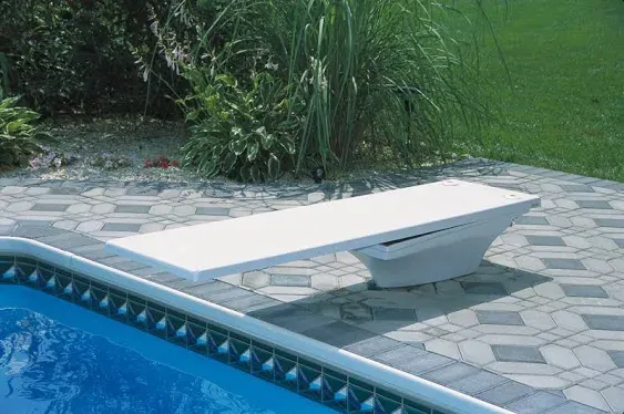 S.R. Smith Fibre-Dive Replacement Diving Board - Radiant White (Various Lengths)