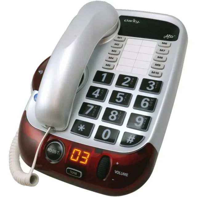 Clarity 54005.001 Alto Amplified Corded Phone