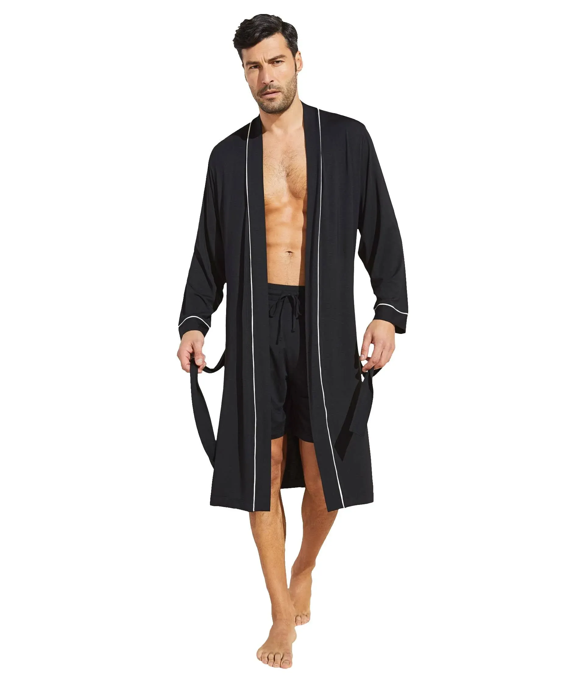 Eberjey Men's William Modal Robe