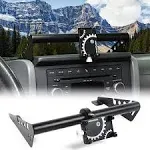 For Jeep Phone Holder, Dash Phone Mount for 07+ Jeep Wrangler JK JKU 2/4 Door PM