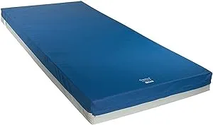 Drive Medical Gravity 8 Long Term Care Pressure Redistribution Mattress, No Cut Out, Large