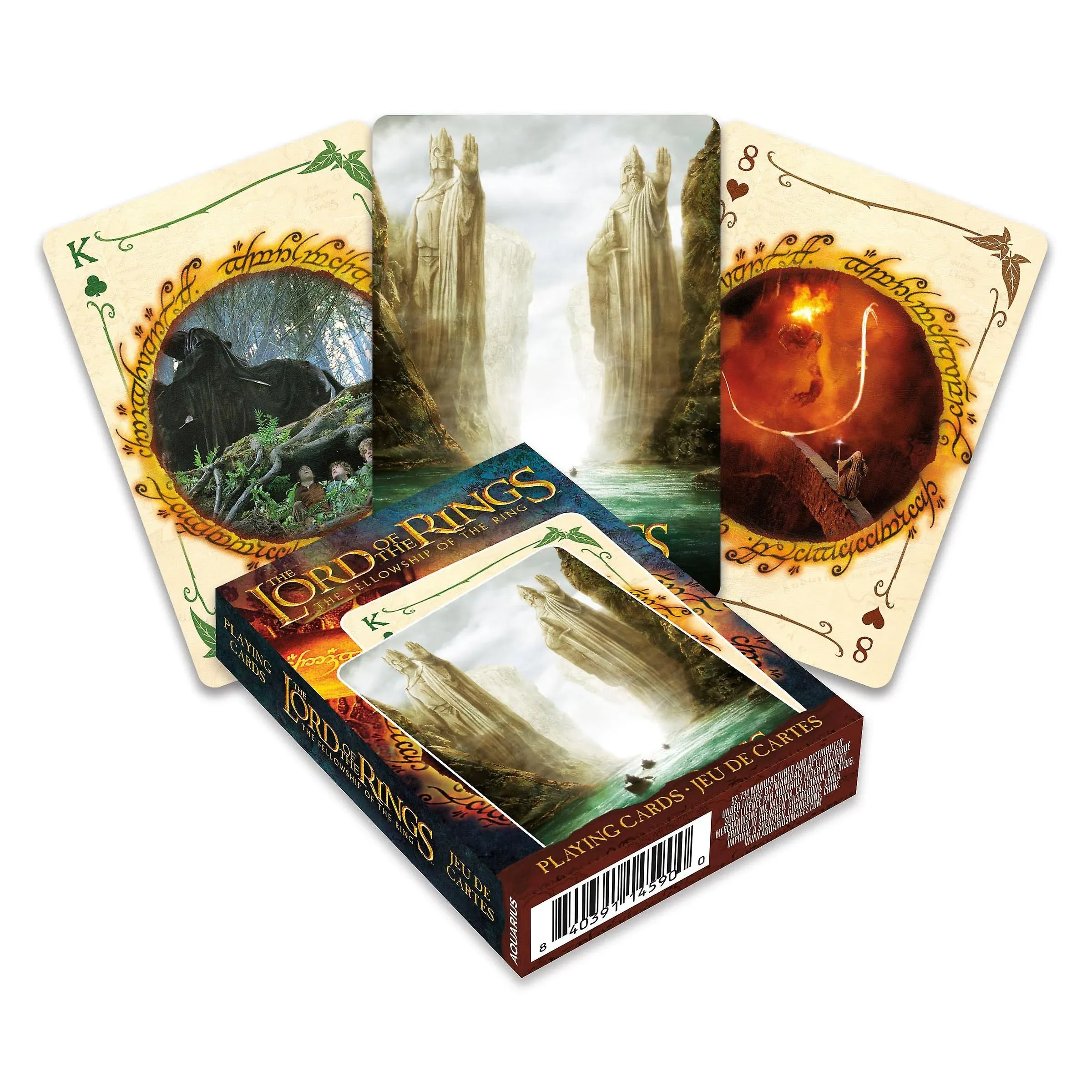 Lord Of The Rings - Fellowship Of The Ring Playing Cards