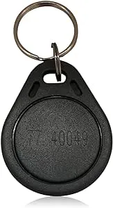 10 AuthorizID Thin 26 Bit Proximity Key Fobs Weigand Prox Keyfobs Compatable with ISOProx 1386 1326 H10301 Format Readers. Works with The vast Majority of Access Control Systems