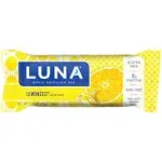 Luna Bar - Gluten Free Bar - Lemon Zest - 1.69 Ounce Snack Bar 15 Count