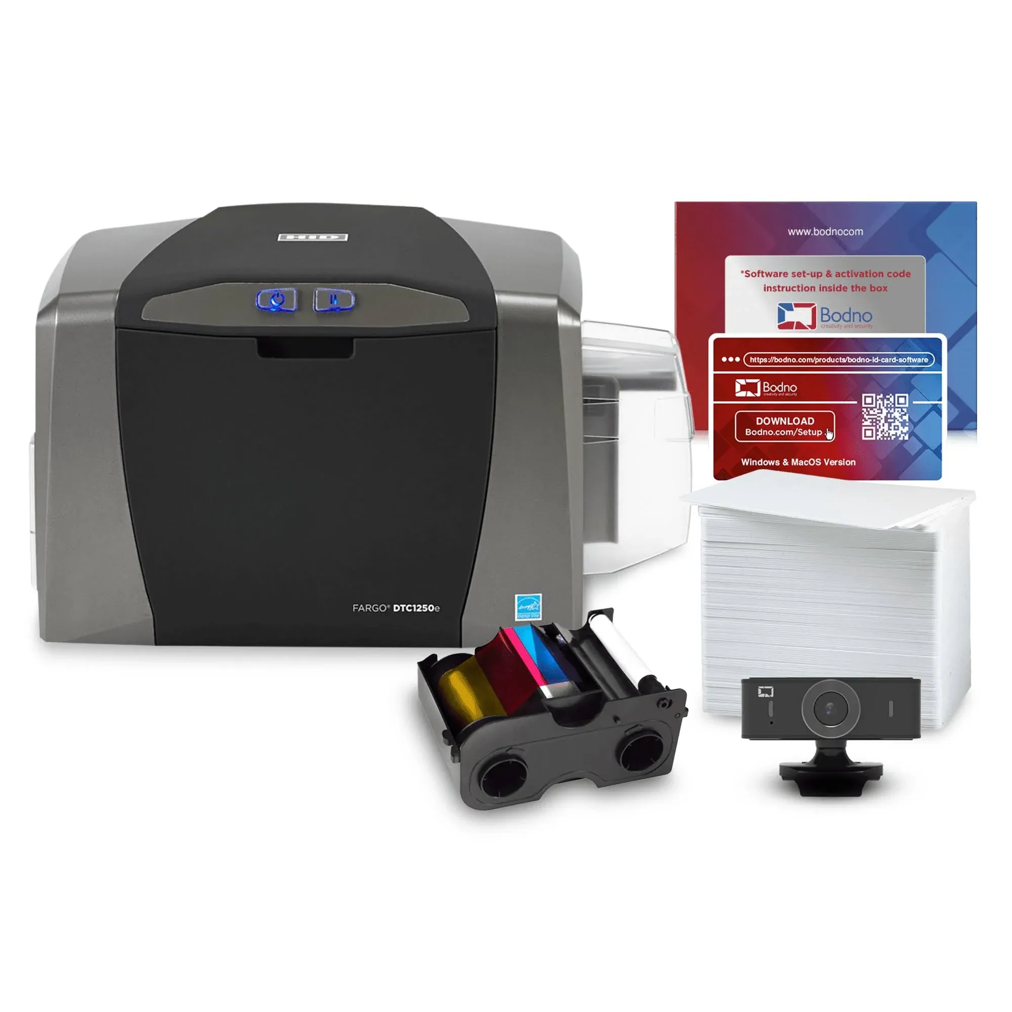 Fargo DTC1250e ID Card Printer