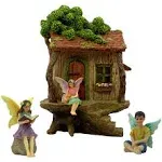 Fairy Garden House Kit – Accessories &amp; – Multicolor 