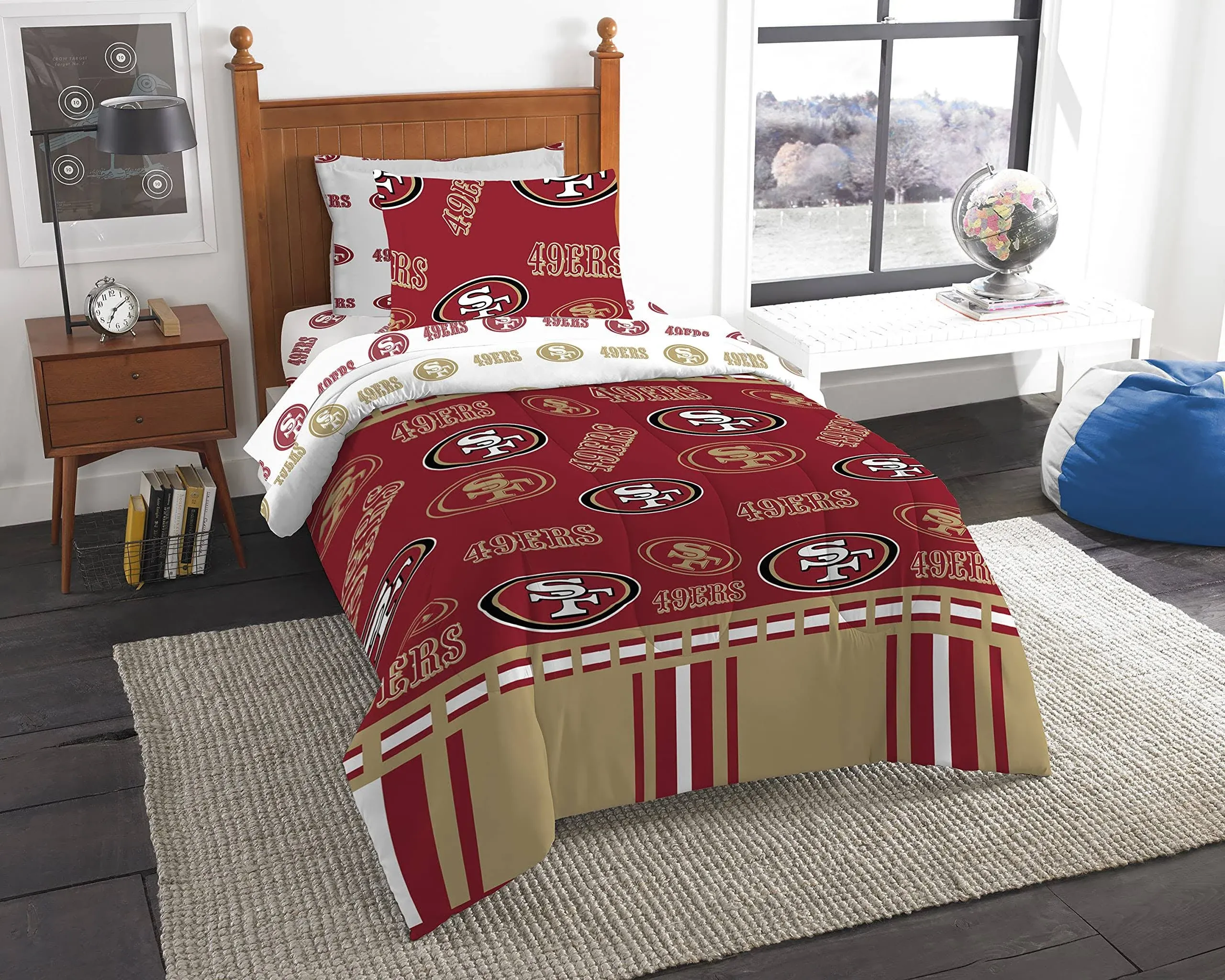 Northwest NFL San Francisco 49ers Bed in a Bag Set