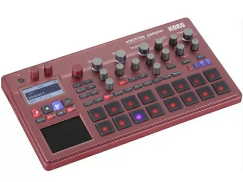 KORG ELECTRIBE2S-RD Electribe Sampler 2 Music Production Station Metallic Red