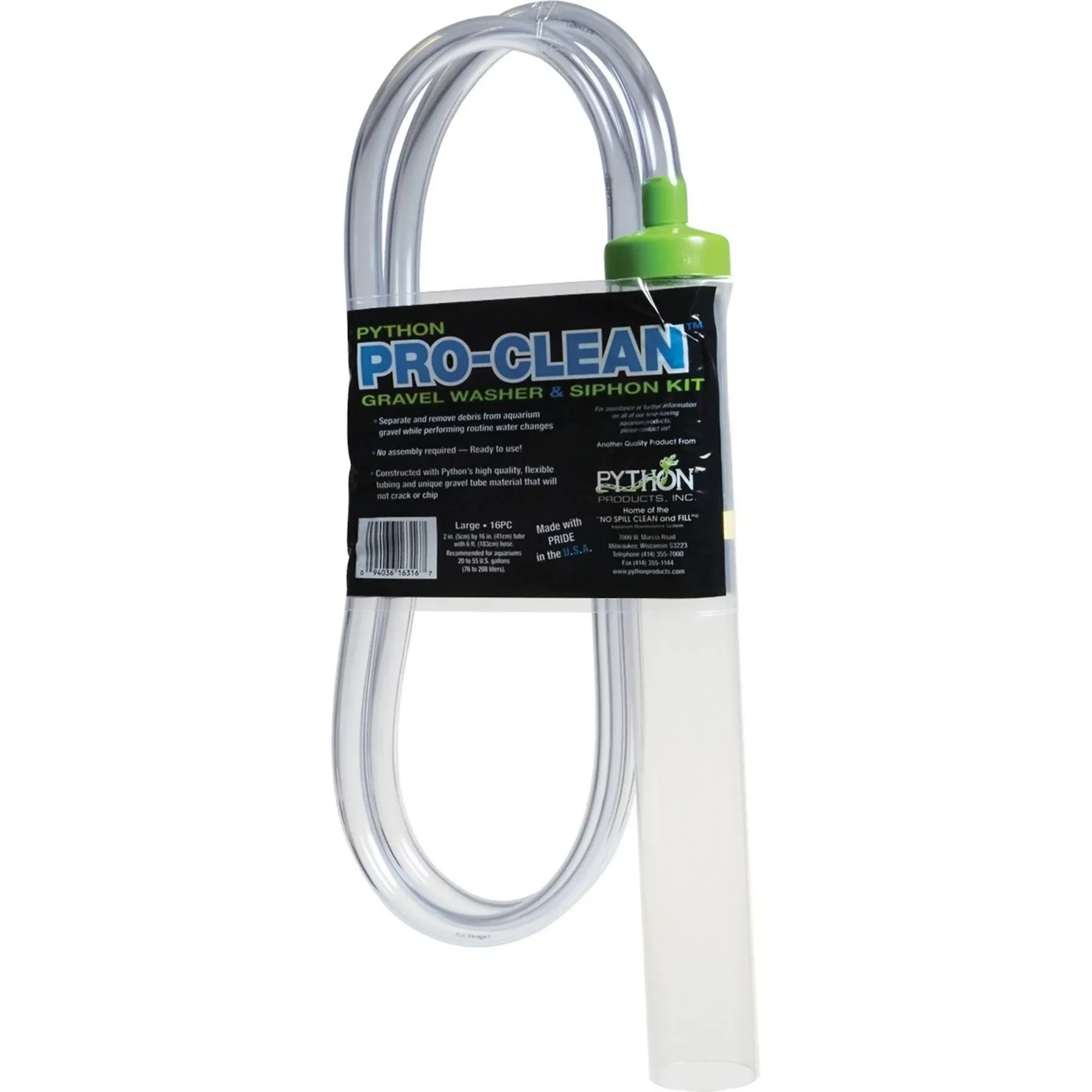 Python Pro-Clean Gravel Washer & Siphon Kit - Large