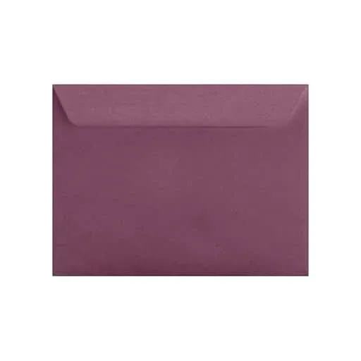 LUX 9 x 12 Booklet Envelopes 50/Pack, Vintage Plum (LUX-4899-104-50)