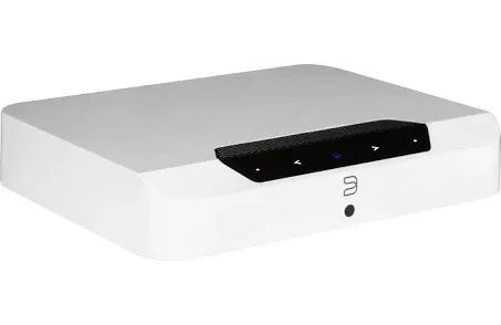 Bluesound POWERNODE Edge Wireless Music Streaming Amplifier (White)