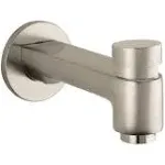 Metris S Wall Mount Bathtub Spout with Diverter