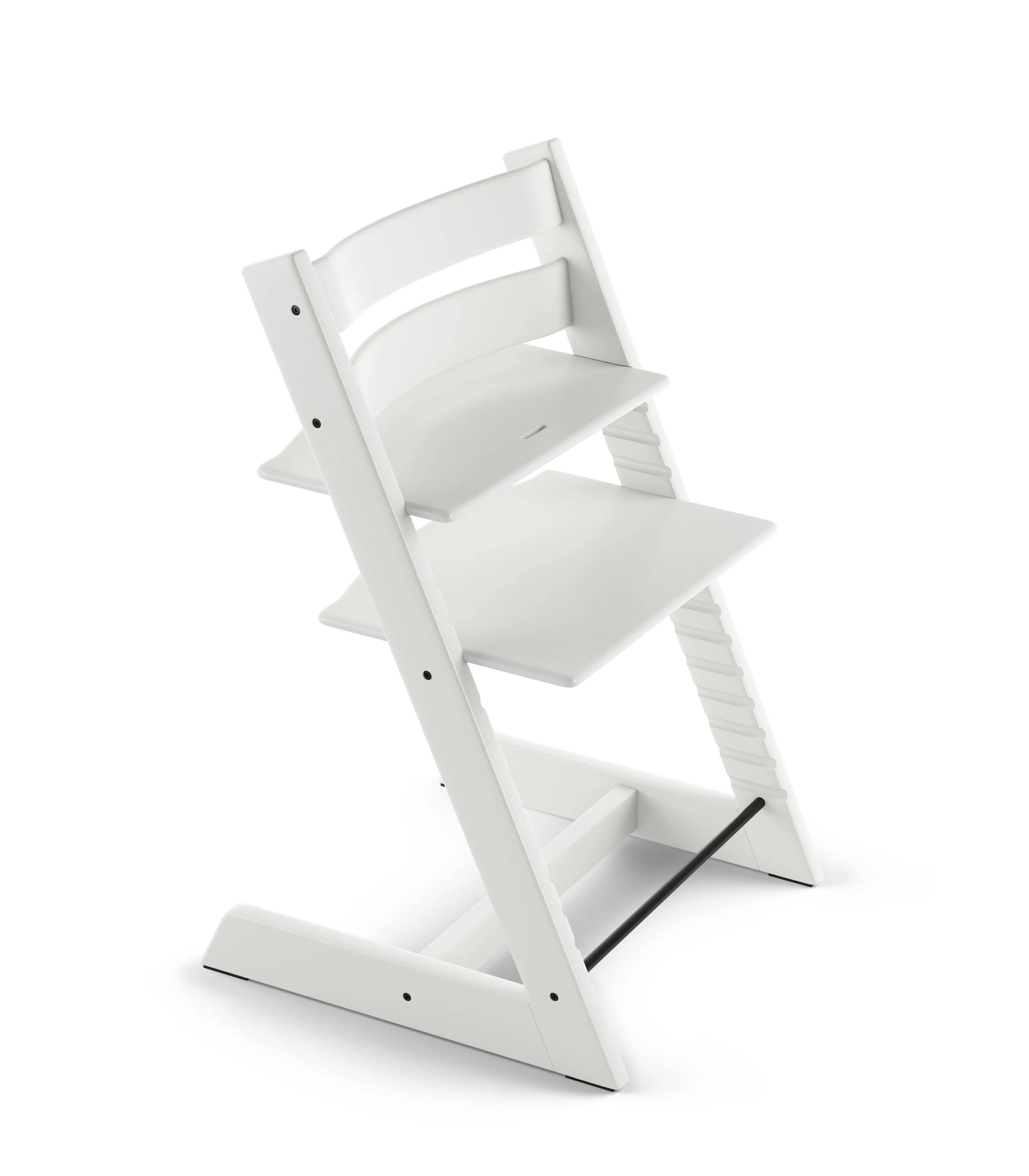 Stokke Tripp Trapp Modern Classic White Beech Wood Kids Chair