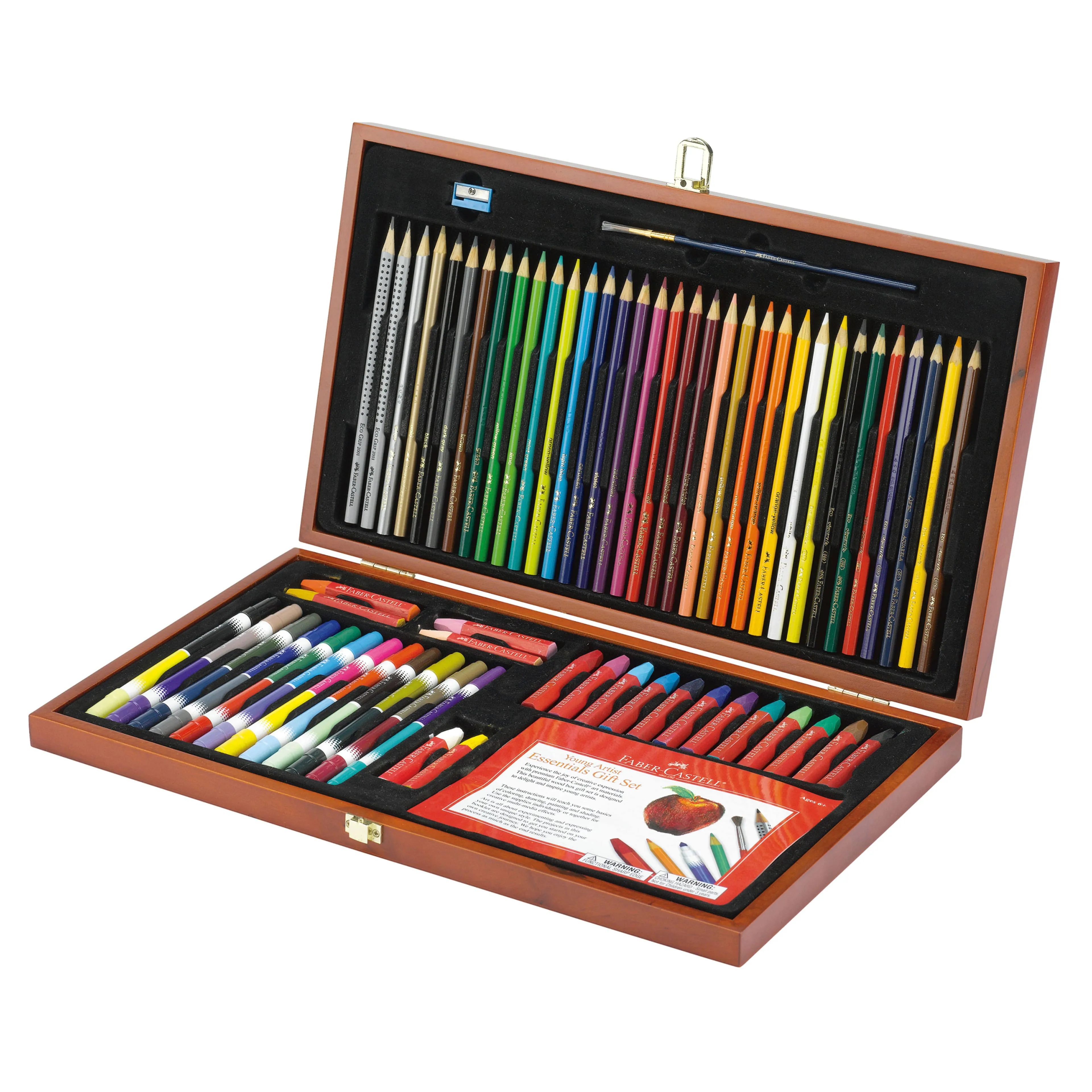 Farber Castell Young Artist Essentials Gift Set 14528 Pastels, Pencils, Markers