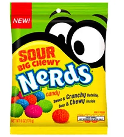 Sour Big Chewy Nerds Candy, 6 Oz