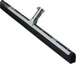 Carlisle 36632400 Flo-Pac 22" Black Double Foam Floor Squeegee with Metal Frame