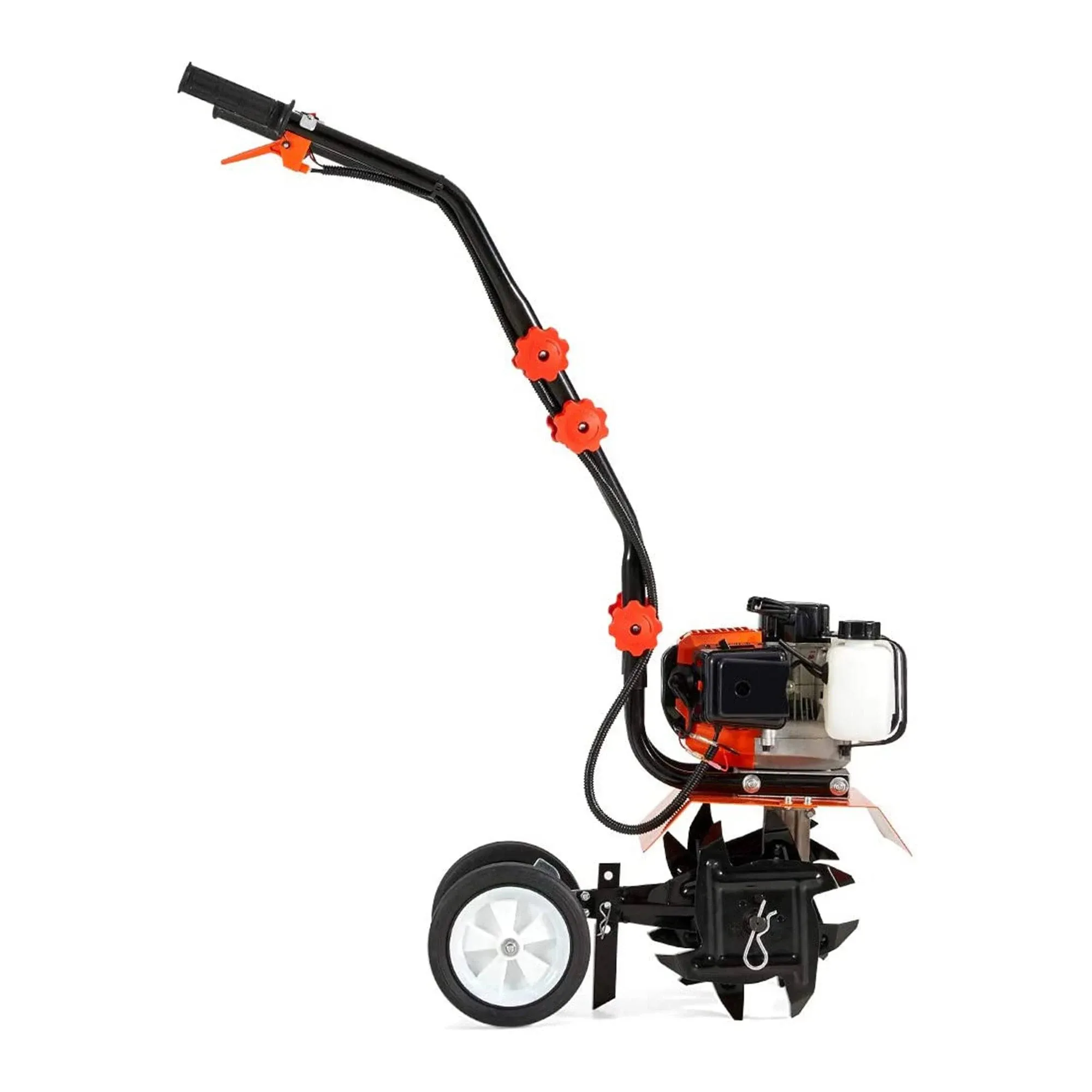 Mellcom XWPT20-016 52 Cubic Centimeter Mini Tiller Cultivator Gas Rototiller