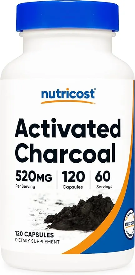 Nutricost Activated Charcoal Capsules