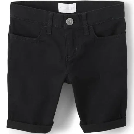 The Children's Place girls Solid Skimmer Shorts