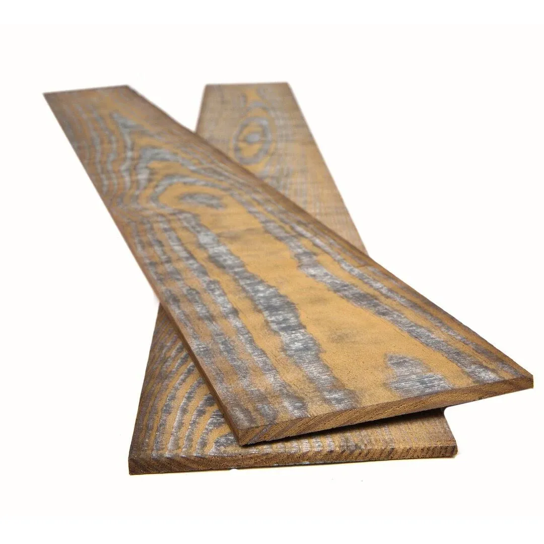 Thermally-Modified Barn Wood Wall Planks, 5"W x 48"L,10.sq.ft. Camo, Pack of 6