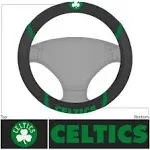 FANMATS NBA Unisex-Adult Embroidered Steering Wheel Cover