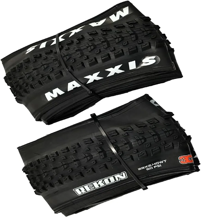 Maxxis Rekon Race Tire Tubeless, Folding, Black, Dual, EXO Casing 29 x 2.25