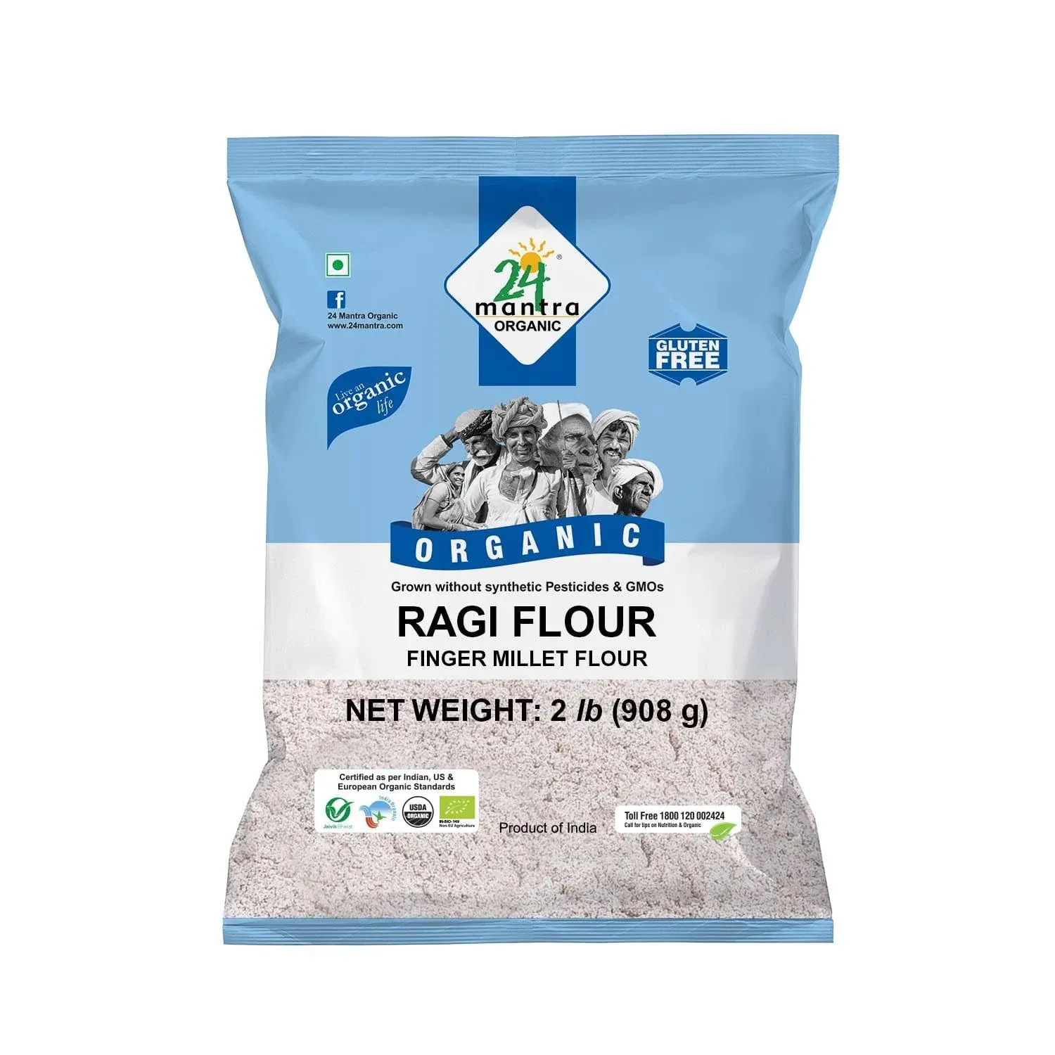 24 Mantra Organic Ragi Flour