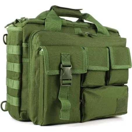 Tactical Briefcase, 15.6&quot; Men&#x27;s Messenger Bag Military Briefcase for Men