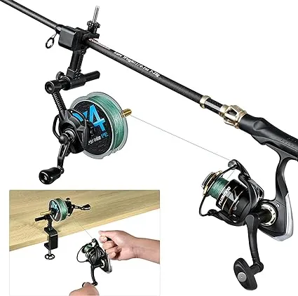 Fishing Line Spooler with Unwinding Function, Fishing Line Spooling Station for ...