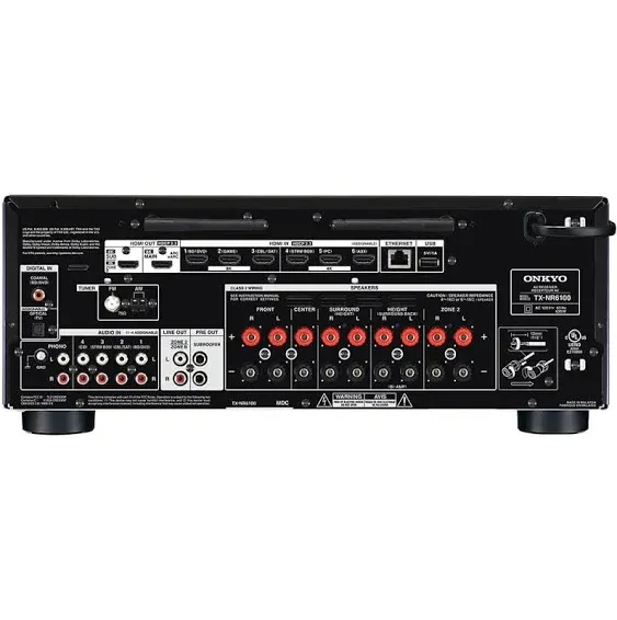 Onkyo TX-NR6100 7.2-Channel THX Certified AV Receiver