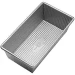 USA Pan Bakeware Aluminized Steel 1 Pound Loaf Pan, Silver