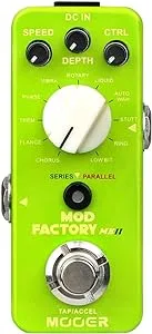 New Mooer Mod Factory MkII Modulation Guitar Effects Pedal