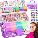 Cute Nano Tape Bubble Kit for Kids with Box, Nano Double Sided Tape, Nano Mag...