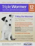 Triple Wormer for Puppies & Small Dogs - 12 Count