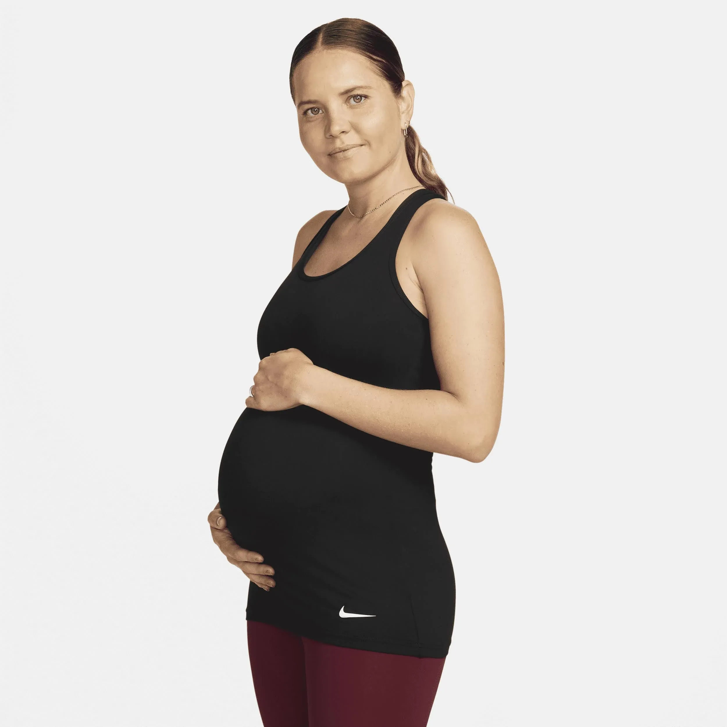 Nike Maternity Dri-Fit tank in black