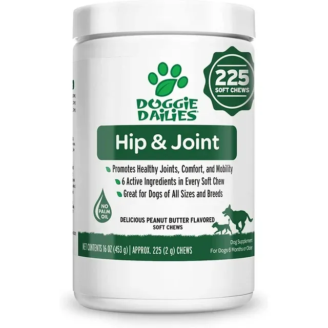 Doggie Dailies Hip & Joint Support for Dogs